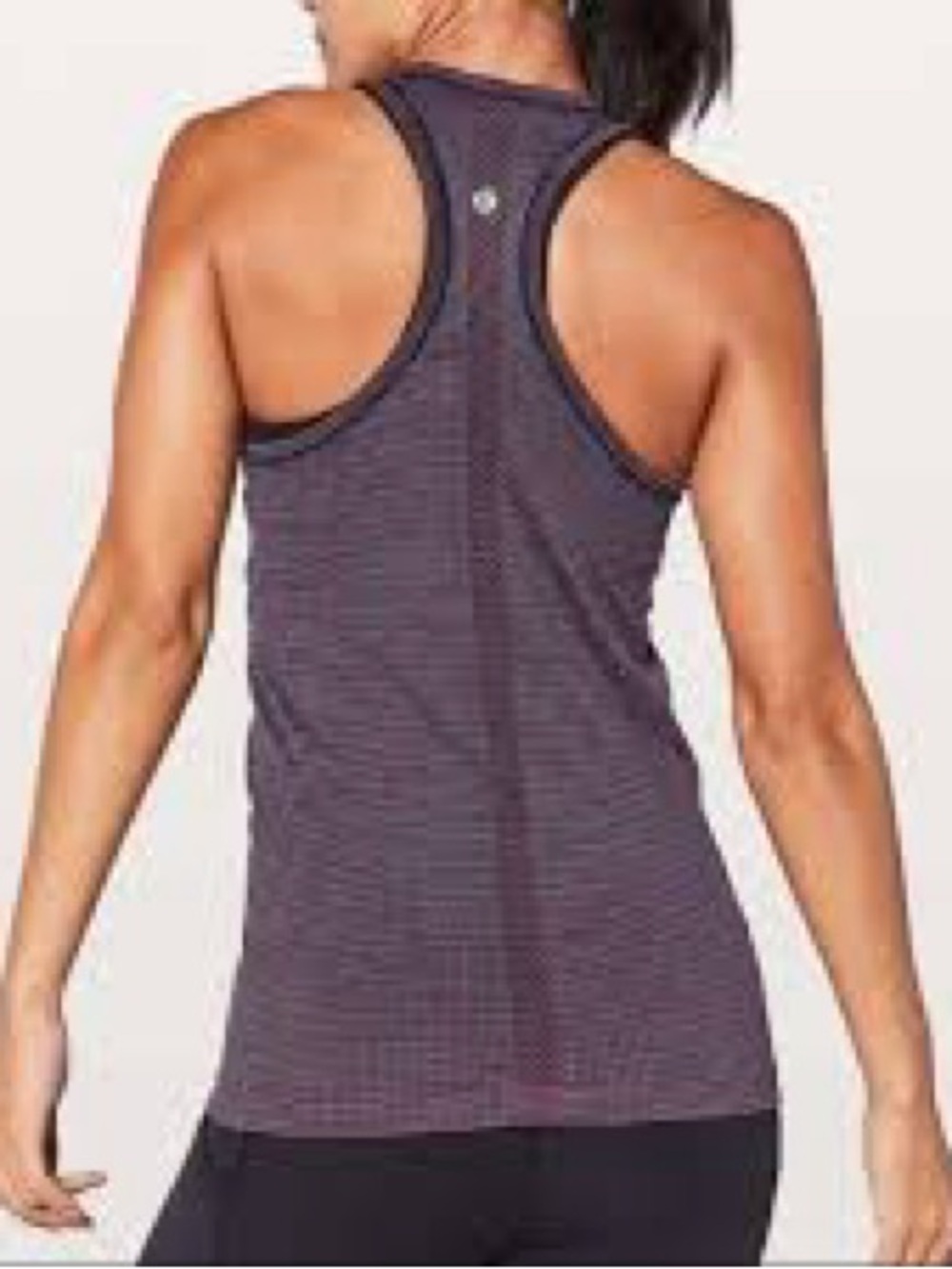 Lululemon Swiftly Tech Racerback Tank in Pink Paradise Stripe Pattern| Size 6 - Picture 2 of 7